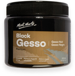 Gesso Czarne Mont Marte 500ML