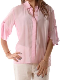 Koszula damska Liu JO Camicia Perl elegancka gładka-L