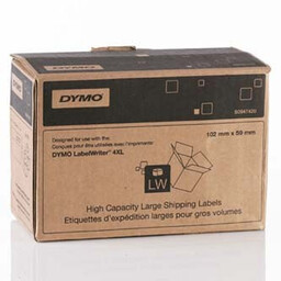 Dymo, 102mm x 59mm, białe, duża, wysoka pojemność,