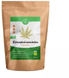 Nasiona konopi łuskane BIO, 1 kg, Green Earth