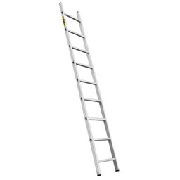 Drabina przystawna aluminiowa 9 stopniowa BASIC tłoczona 150