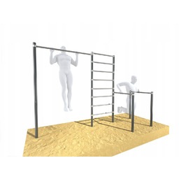 Drążek ogrodowy do podciągania poręcze Ocynk Underfit