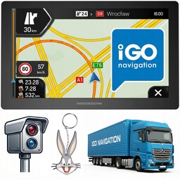 Nawigacja Ciężarówki Modecom CX 9.0 iGO Primo Truck