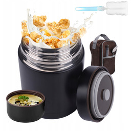 Pojemnik Termiczny Na Lunch Żywność Zupę Zestaw 800ML