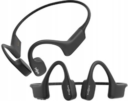Słuchawki kostne Shokz OpenSwim Black do pływania
