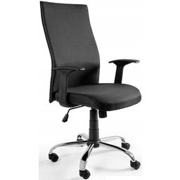 Fotel obrotowy Black on Black 130 kg czrny