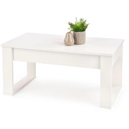 Elior Biała Prostokątna Ława Z Szufladami M9-K42