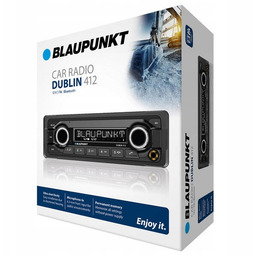 Radio Samochodowe Blaupunkt Dublin 412, Bluetooth MP3 Wma,