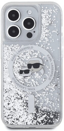 Etui KARL LAGERFELD Hardcase Hard Liquid Glitter Choupette