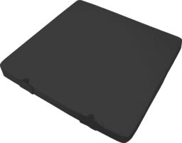 materac gimnastyczny Gamma 100x100 cm 8 cm czarny