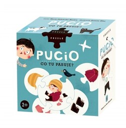 Puzzle Pucio co tu pasuje? Wydawnictwo Nasza Księgarnia