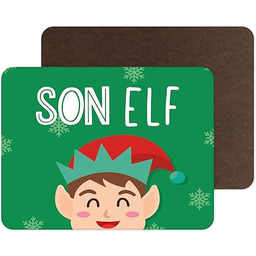 Śmieszne nowości świąteczne podkładki Mata stołowa jedzenie zastawa