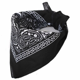 Bandana classic black Recea