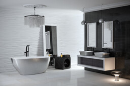 BESCO WMD-160-GS GOYA GLAM wanna wolnostojąca srebrna