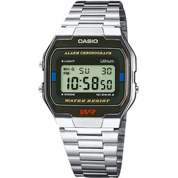 Zegarek Casio Vintage A163WA-1QES Srebrny