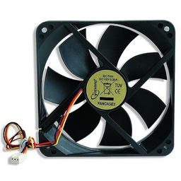 Gembird Wentylator 120x120x25 mm 3-pin obudowa/zasilacz