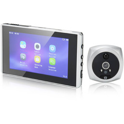 Elektroniczny Wizjer Kamera 4.5"DO Drzwi Zdjęcia Dzwonek Akumulator