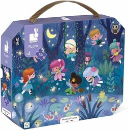 Janod - Child Puzzle Fairies and Water Lilies