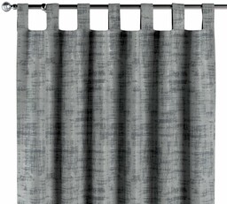 Zasłona na szelkach 1 szt., szary beton, Velvet