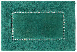 Dywan Bawełniany 60 x 90 Chic Ciemnozielony
