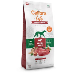 CALIBRA DOG life senior large fresh beef 12kg