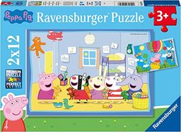 Ravensburger Kinderpuzzle 05574 - Peppas Abenteuer - 2x12