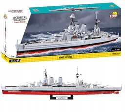 Klocki Cobi 4830 Brytyjski Krążownik Hms Hood