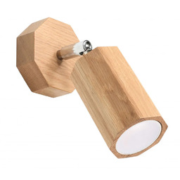 Lumes Drewniany loftowy kinkiet ruchomy - S472 L3-E63