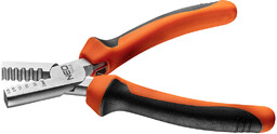 Szczypce do zaciskania końcówek 0.25-2.5 mm2 (15-9 AWG),