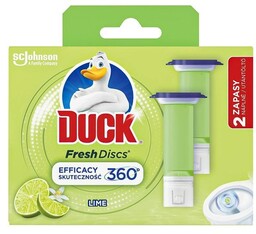 Duck Fresh Discs Żelowe krążki zapas Lime 2x6szt.