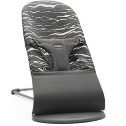 BabyBjorn, leżaczek Bliss Cotton, antracytowy