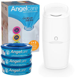 Angelcare, pojemnik na pieluchy Classic, biały, 1 sztuka