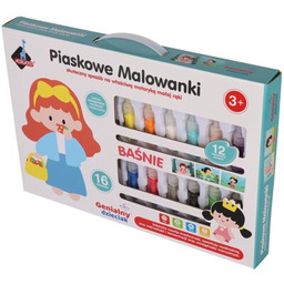 ASKATO Zestaw kreatywny Genialny dzieciak Piaskowe Malowanki Baśnie