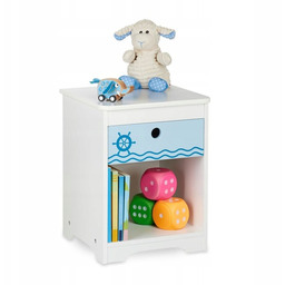 Stolik nocny szafka nocna dla dzieci z szufladą