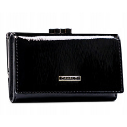 Duży portfel damski ze skóry naturalnej na bigiel