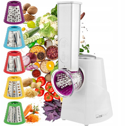 Elektryczna Krajalnica Szatkownica Tarka Do Warzyw 5 Końcówek