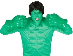 Rękawice Hulk Plastikowe