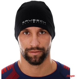 Brubeck Czapka wełniana unisex HM1018U - Burgund