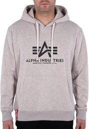 ALPHA INDUSTRIES Męska bluza z kapturem, basic, nieprzejrzysta,