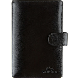 Męski portfel skórzany z dużą ilością przegródek