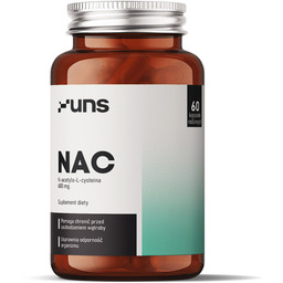 Uns Nac 600Mg Suplementy diety, 60 vege kaps.