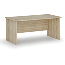 Biurko PRIMO WOOD, 160x80 cm, dąb naturalny