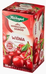 Herbapol Herbaciany Ogród Wiśnia Ex20 herbata ekspresowa owocowa