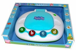 HH POLAND Zabawka laptop edukacyjny Świnka Peppa HXLAPTOP-PEP-PL