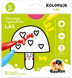 CzuCzu Dłuuugie rysowanki Koloruję las