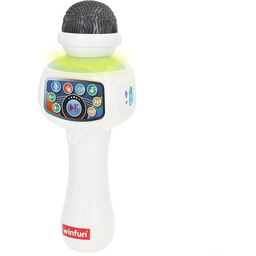 winfun Mikrofon karaoke dla dzieci, bezprzewodowe, światła, 10