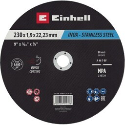 EINHELL Zestaw tarcz do metalu 49711524 (10 szt.)