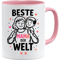 Kubek "Beste Mama Zabawny pomysł na prezent