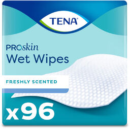 Tena, Wet Wipes, chusteczki nawilżane 3w1, 2 x