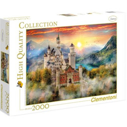 CLEMENTONI Puzzle High Quality Collection Neuschwanstein (2000 elementów)